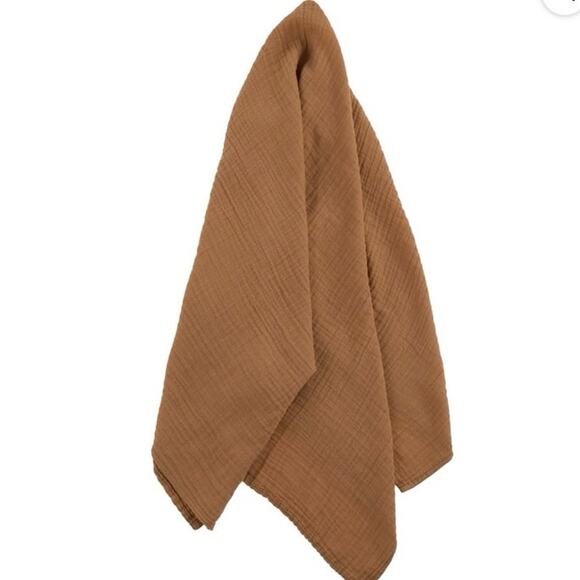 Parent's Choice Brown Reindeer Xmas Swaddle Set, Swaddle Baby Blanket and Beanie - Picture 7 of 8